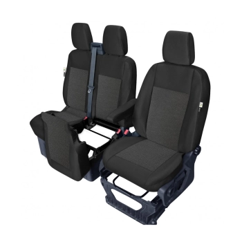 Pokrowce szyte na miarę do Ford Transit Custom (2018-2022) 2+1 3os